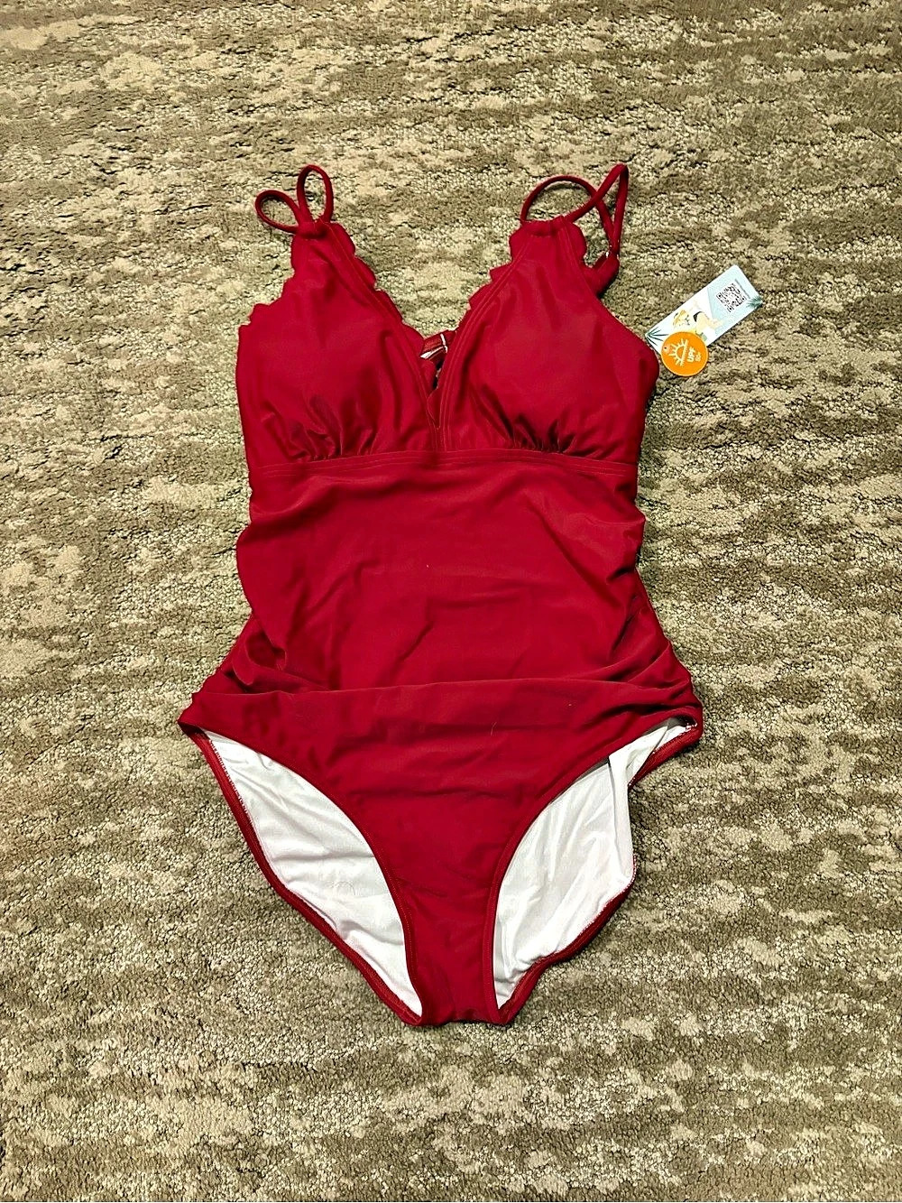 Red One-Piece Swimsuit NWT